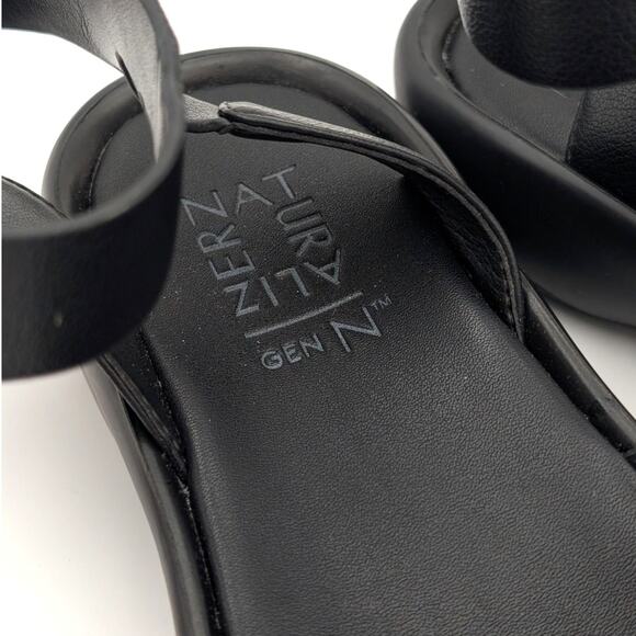 Naturalizer Genn Climb Sandal Women's Ankle Strap Black Size US8M EU38.5 - Picture 9 of 10